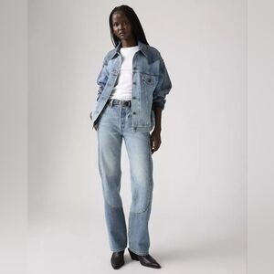 NWT Levi's 501 90s Western Chaps Jeans Size 27 x 30